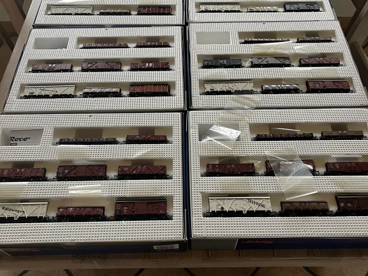 Billede 2 - Roco godsvogne i sæt.