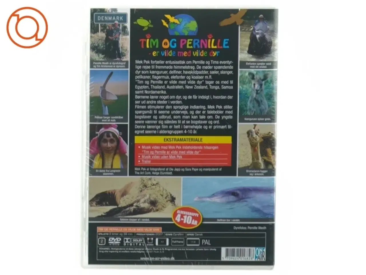 Billede 2 - Tim og Pernille er vilde med vilde dyr (str. 19 x 14 cm)