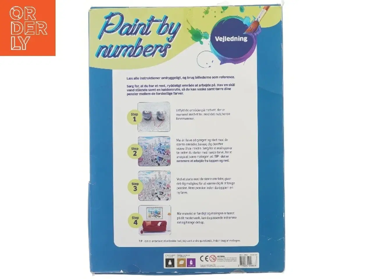 Billede 2 - Maling efter nummer sæt
