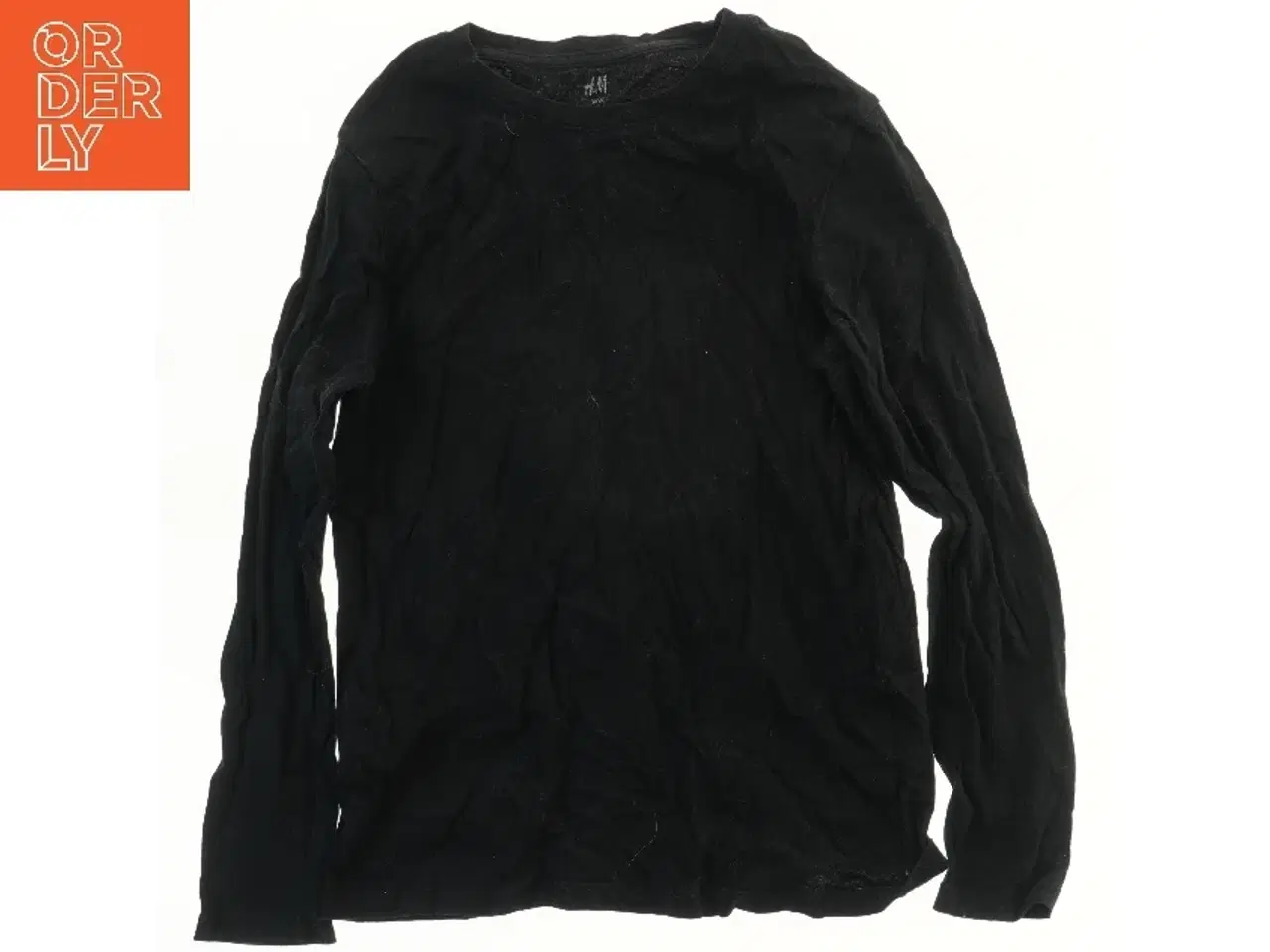Billede 1 - Langærmet sort trøje fra H&M (str. 146)
