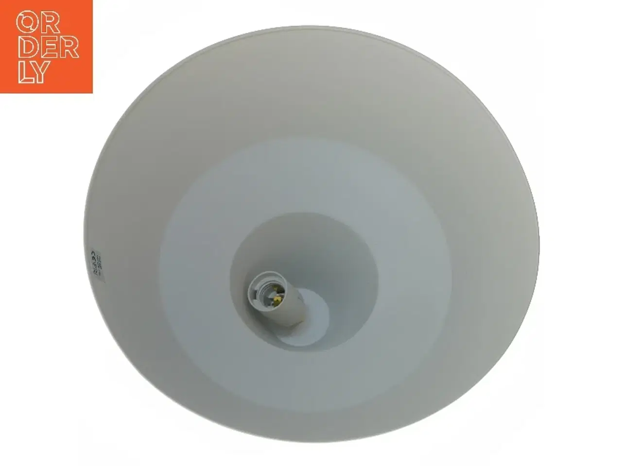 Billede 4 - Hvid pendel (str. Ø 35 cm)