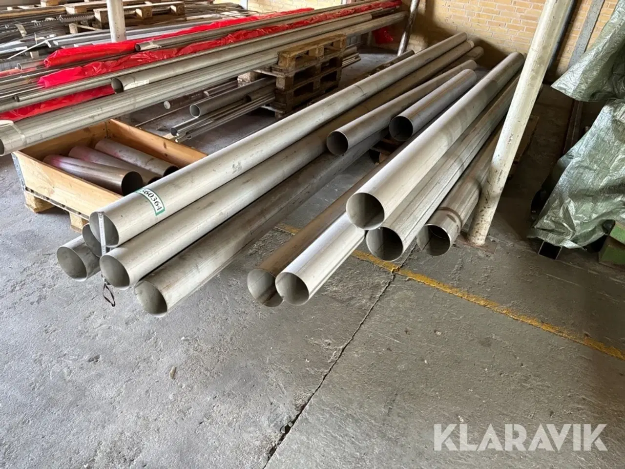 Billede 1 - Syrefast Rustfristål rør 12 styk