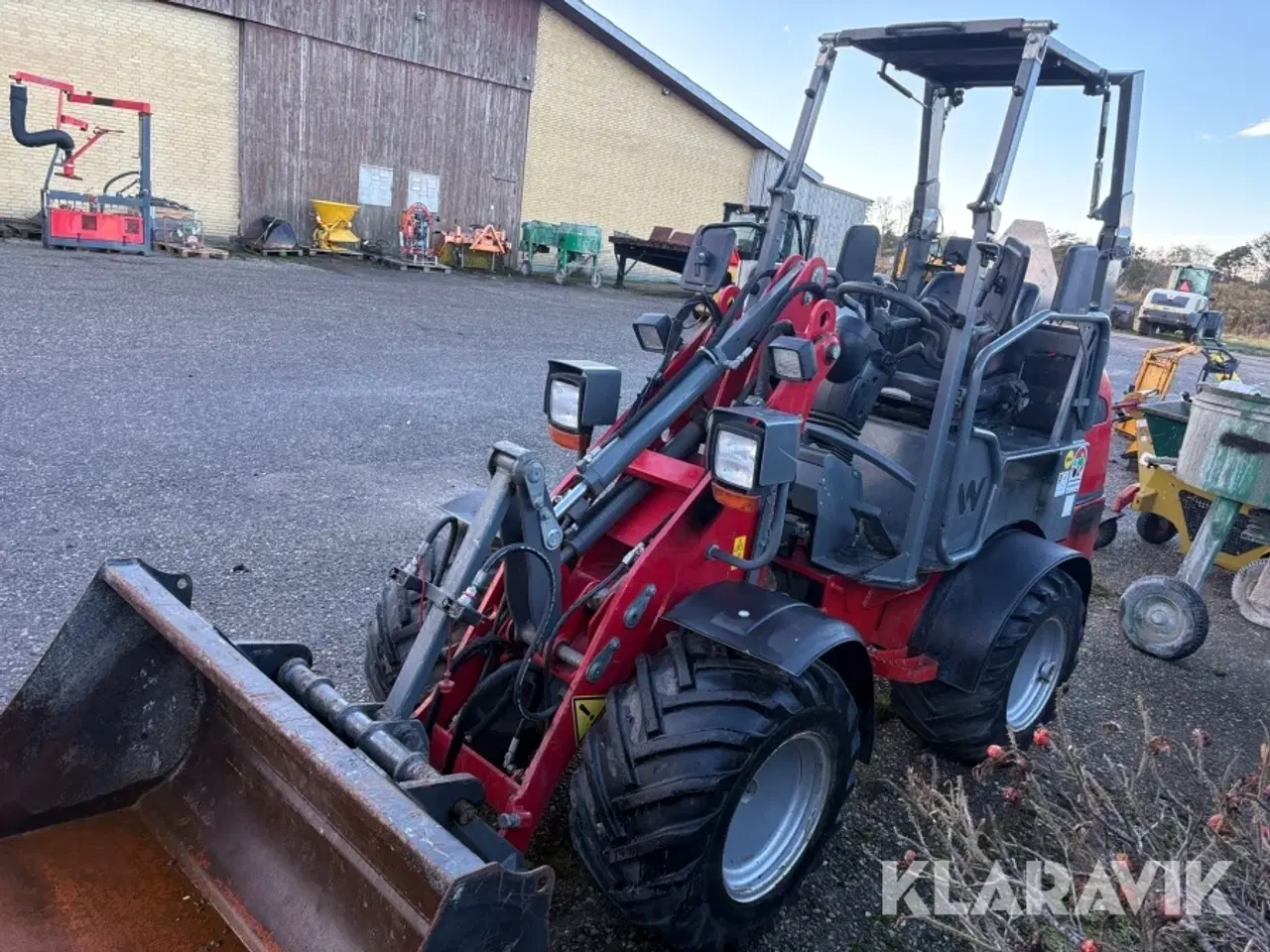 Billede 1 - Minilæsser Weidemann eHoftrac 1160 med skovl