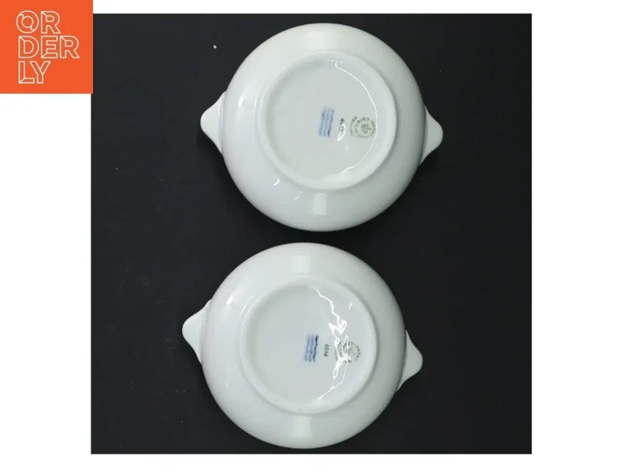 Billede 3 - Hvide porcelænsskåle fra Royal Copenhagen (str. 12x4 cm)