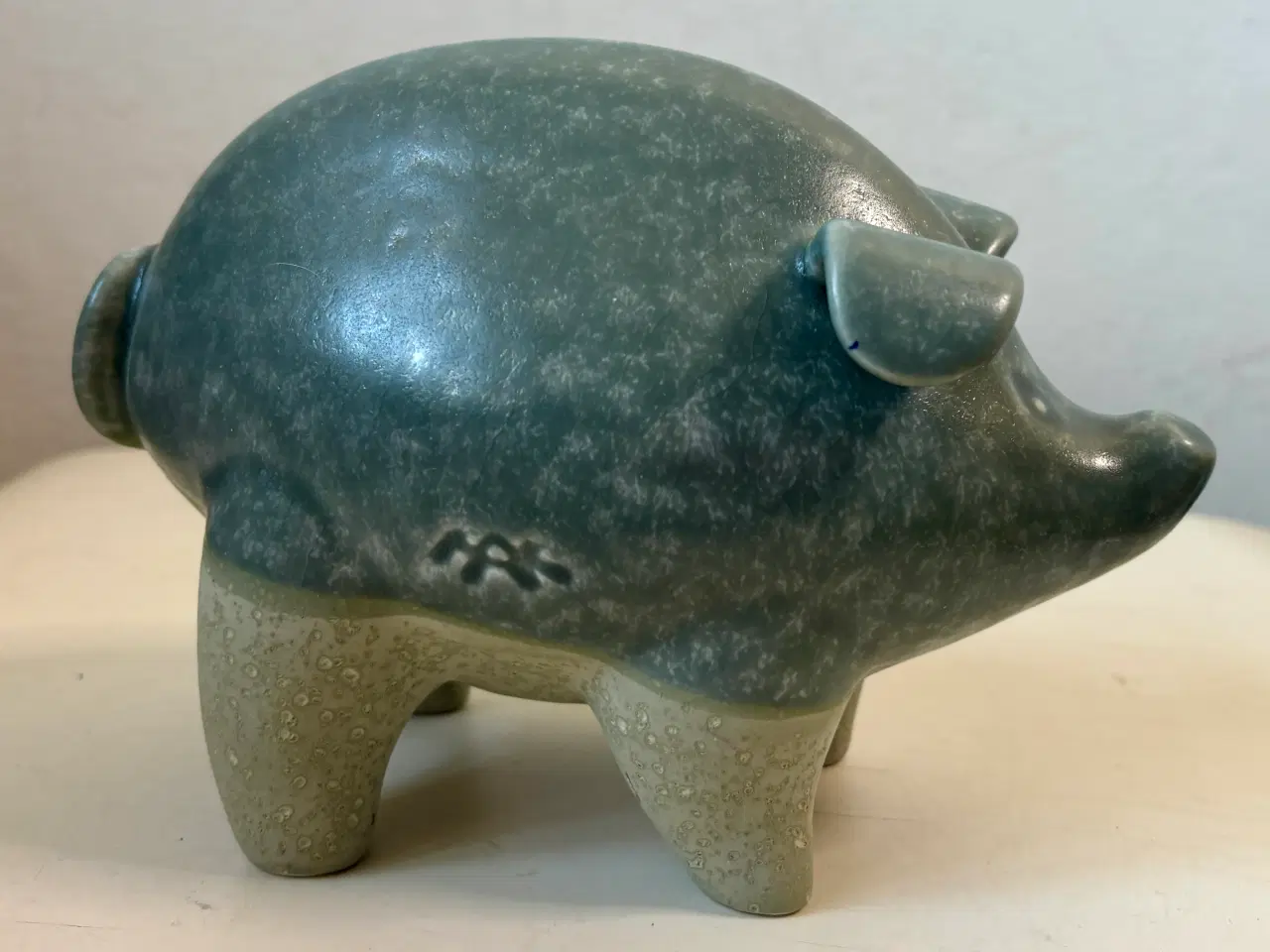 Billede 1 - Kähler, grågrøn sparegris