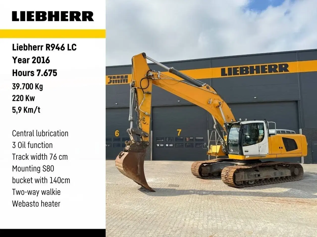 Billede 1 - Liebherr R946 LC