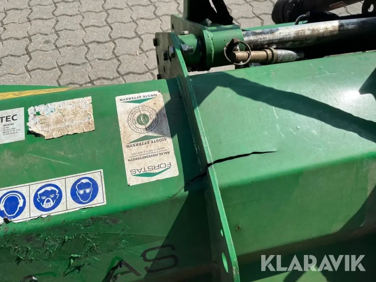 Billede 9 - Slagleklipper Dk-Tec Fefront 175