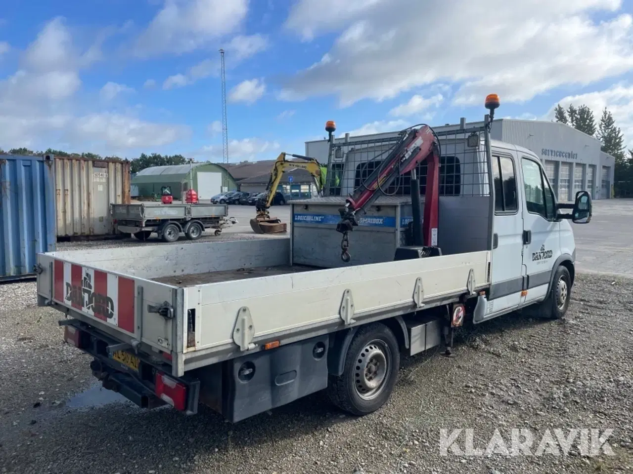Billede 4 - Varebil Iveco Daily 35S med Kran