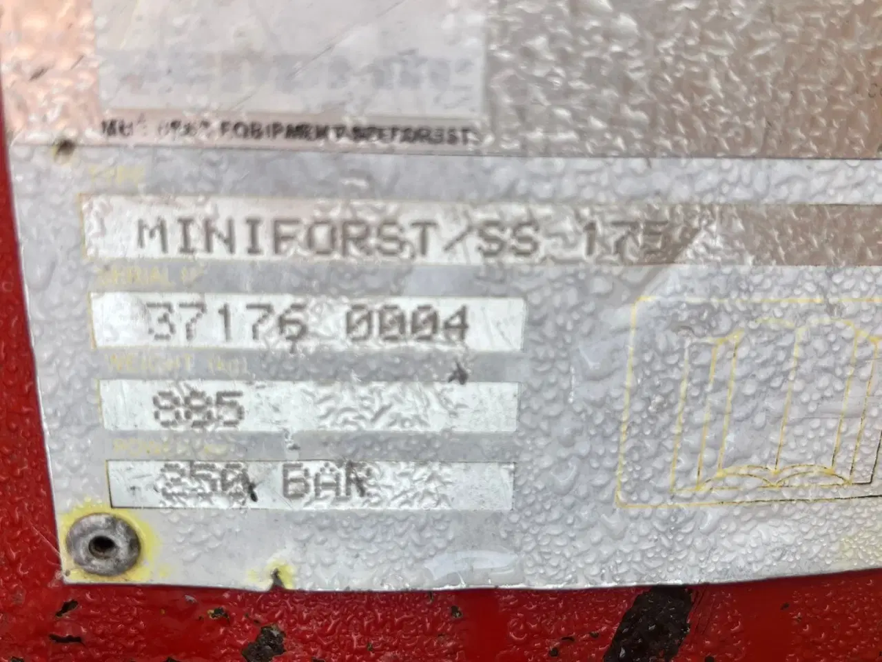 Billede 8 - Seppi Mini-Forst Kraftig grenknuser til eks minilæsser