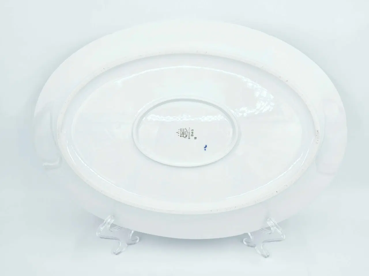 Billede 12 - Sommerfugl ovalt fad B&G Porcelæn 