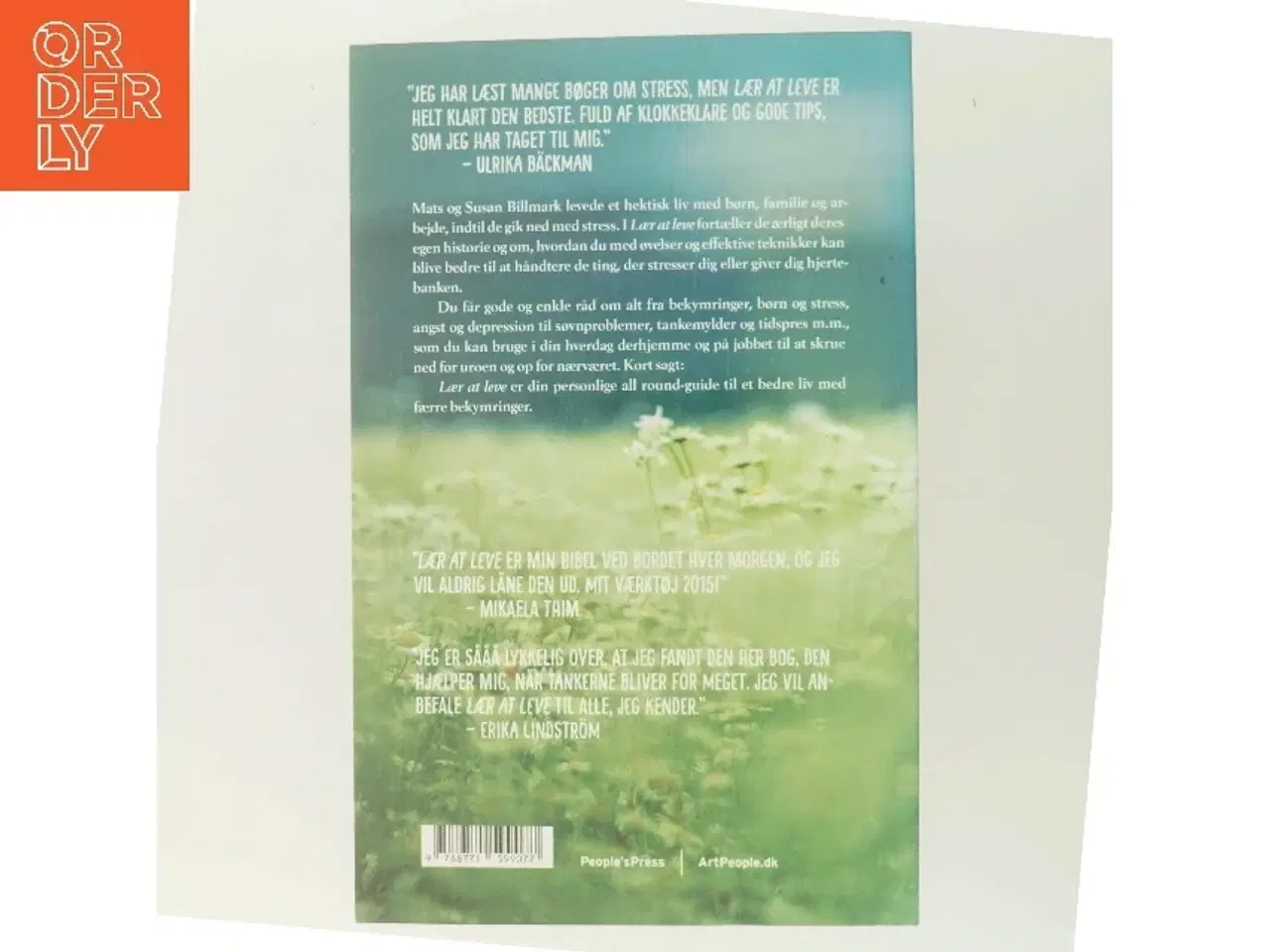 Billede 3 - Lær at leve - med mere nærvær og mindre stress af Mats Billmark (Bog)