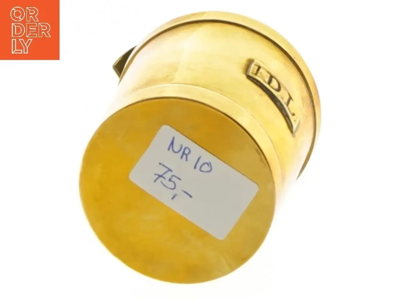 Billede 3 - Messing målekop med håndtag (str. ø 6 cm, 16 cm)