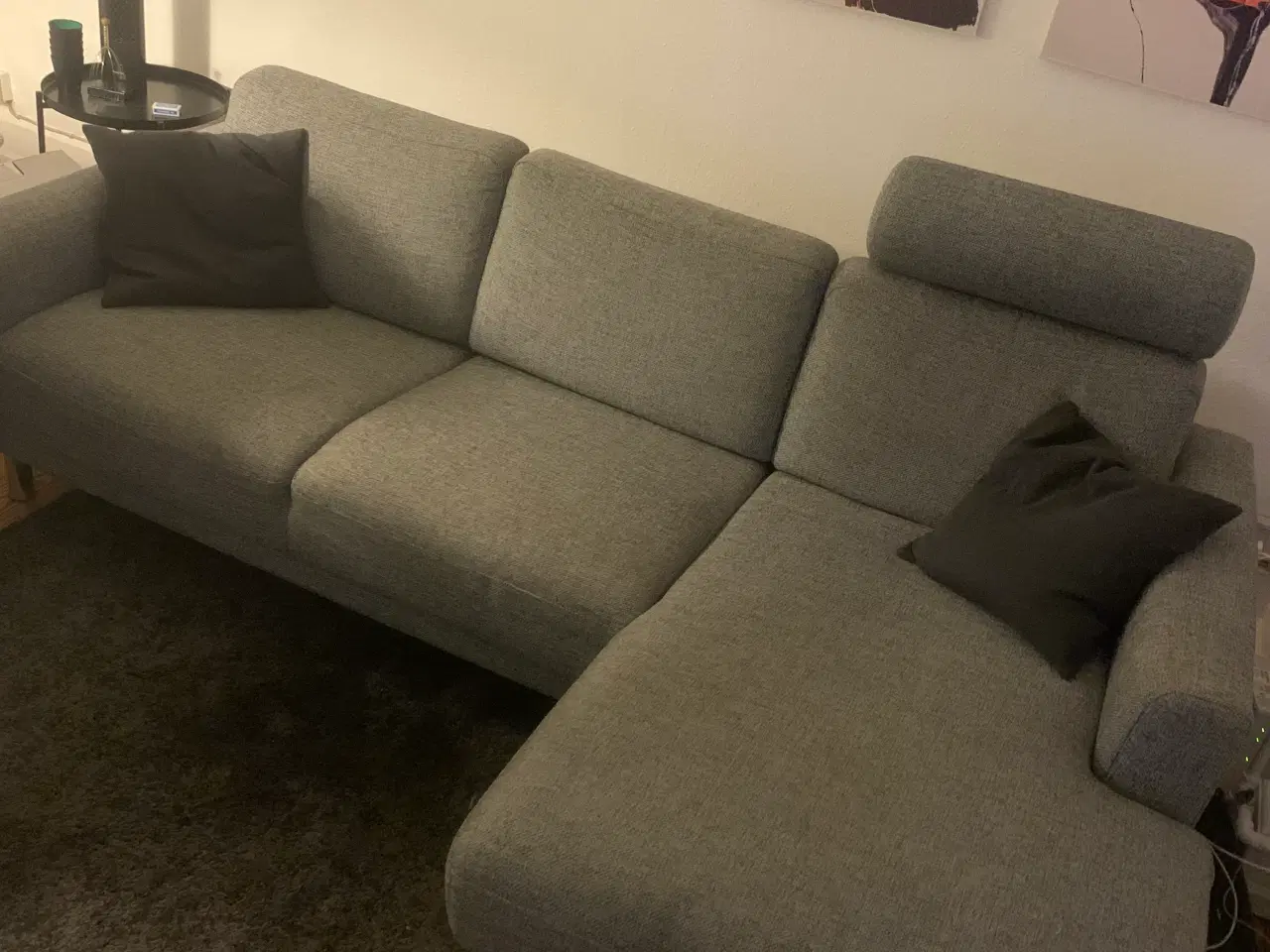 Billede 1 - Sofa med nakkestøtte 