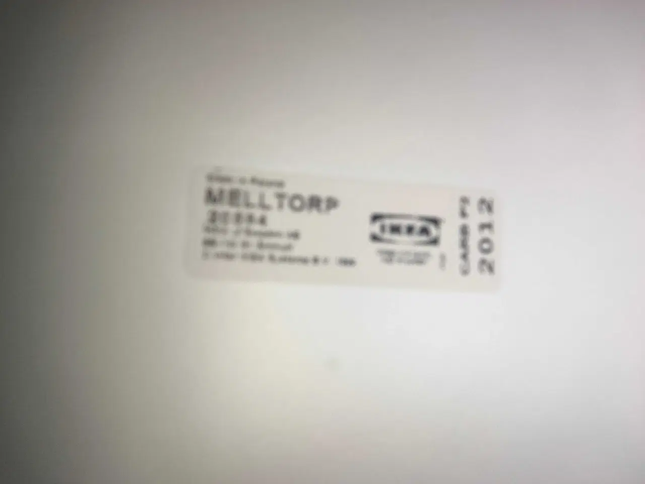 Billede 3 - Ikea meltorp bord 75x75