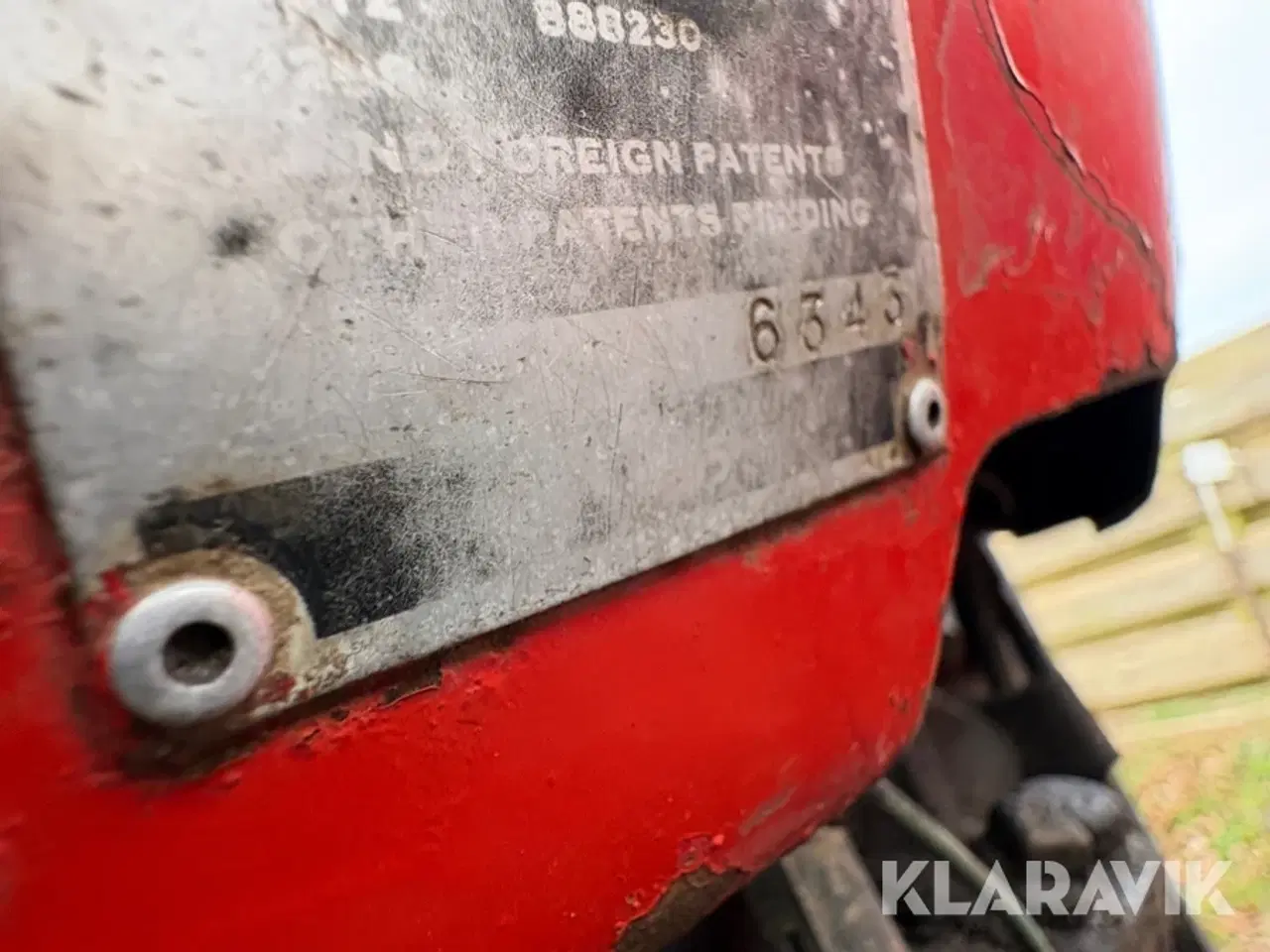 Billede 8 - Veterantraktor Massey Ferguson 135