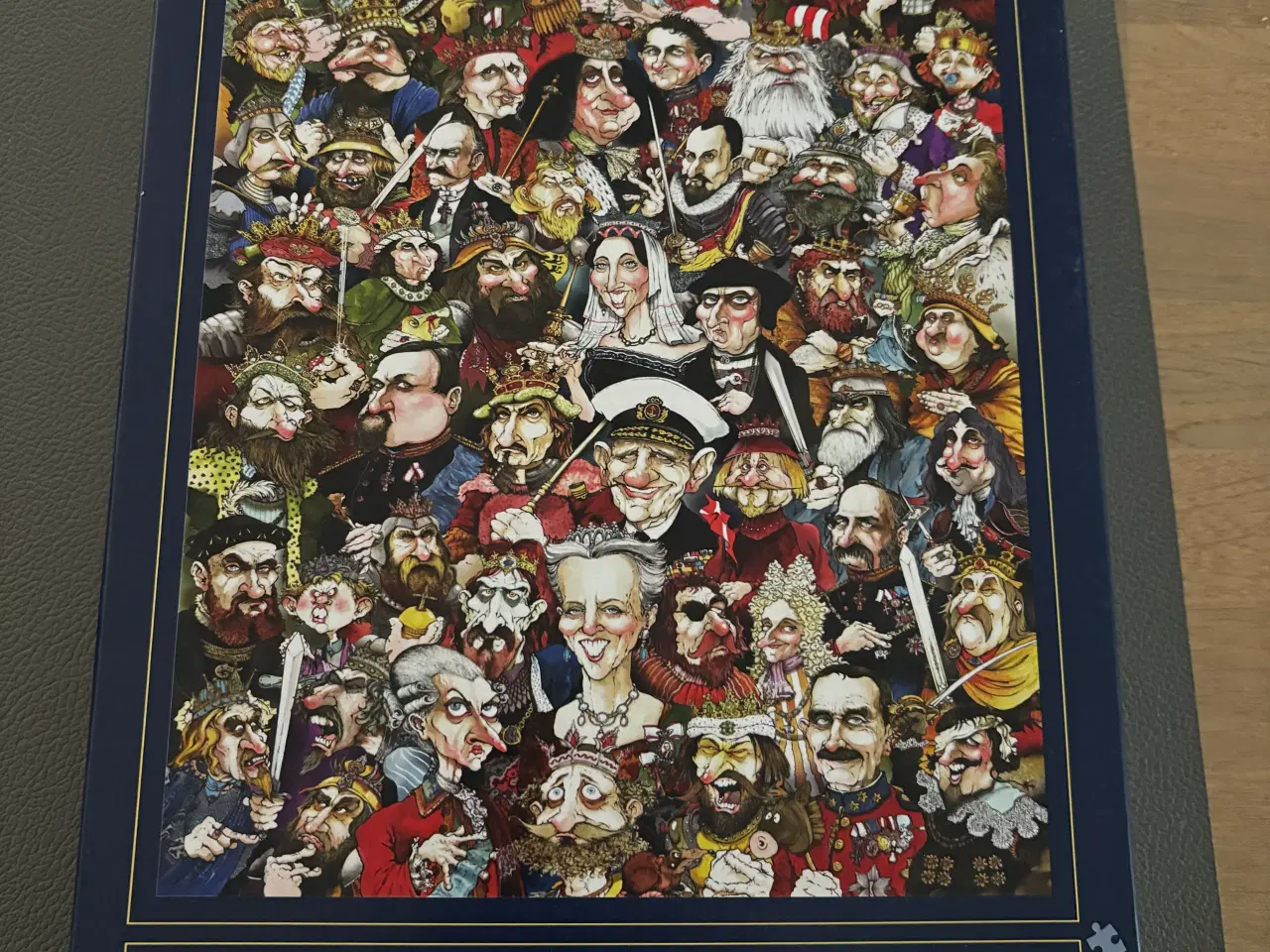 Billede 1 - Puslespil Kongerække