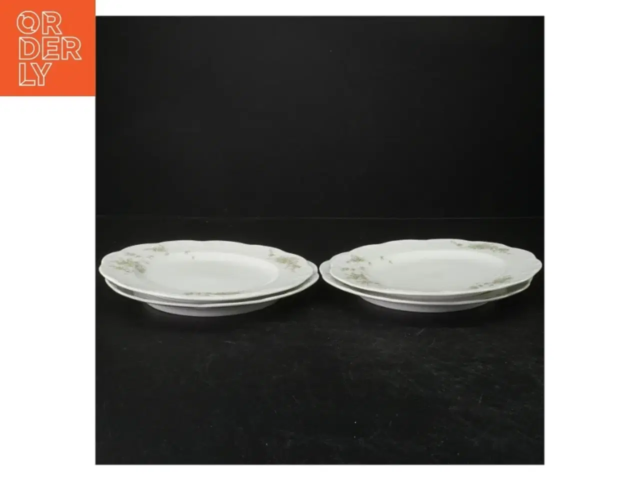 Billede 1 - Porcelænstallerkener fra Royal Collection (str. Ø. 21 cm. 4 styk)