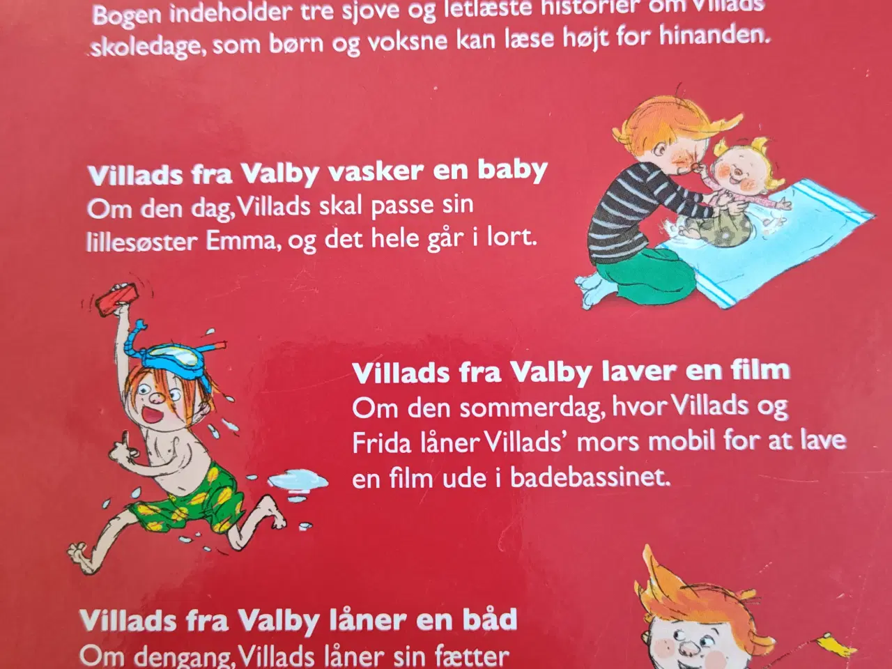 Billede 2 - Villads fra Valby holder fri BOG Tre Historier