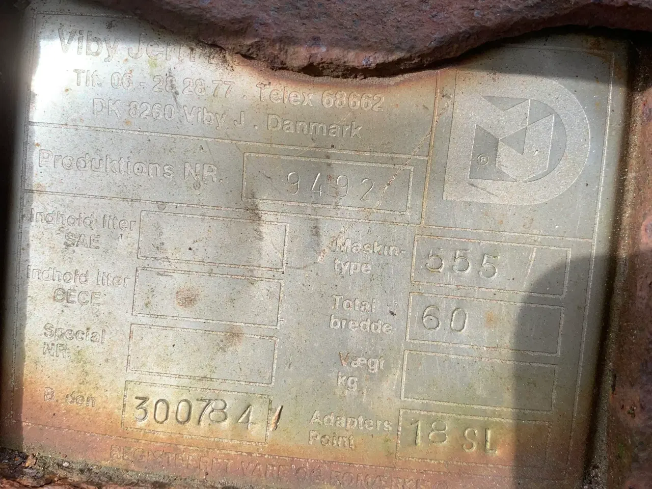 Billede 5 - 60 cm graveskovl hydremaskifte 