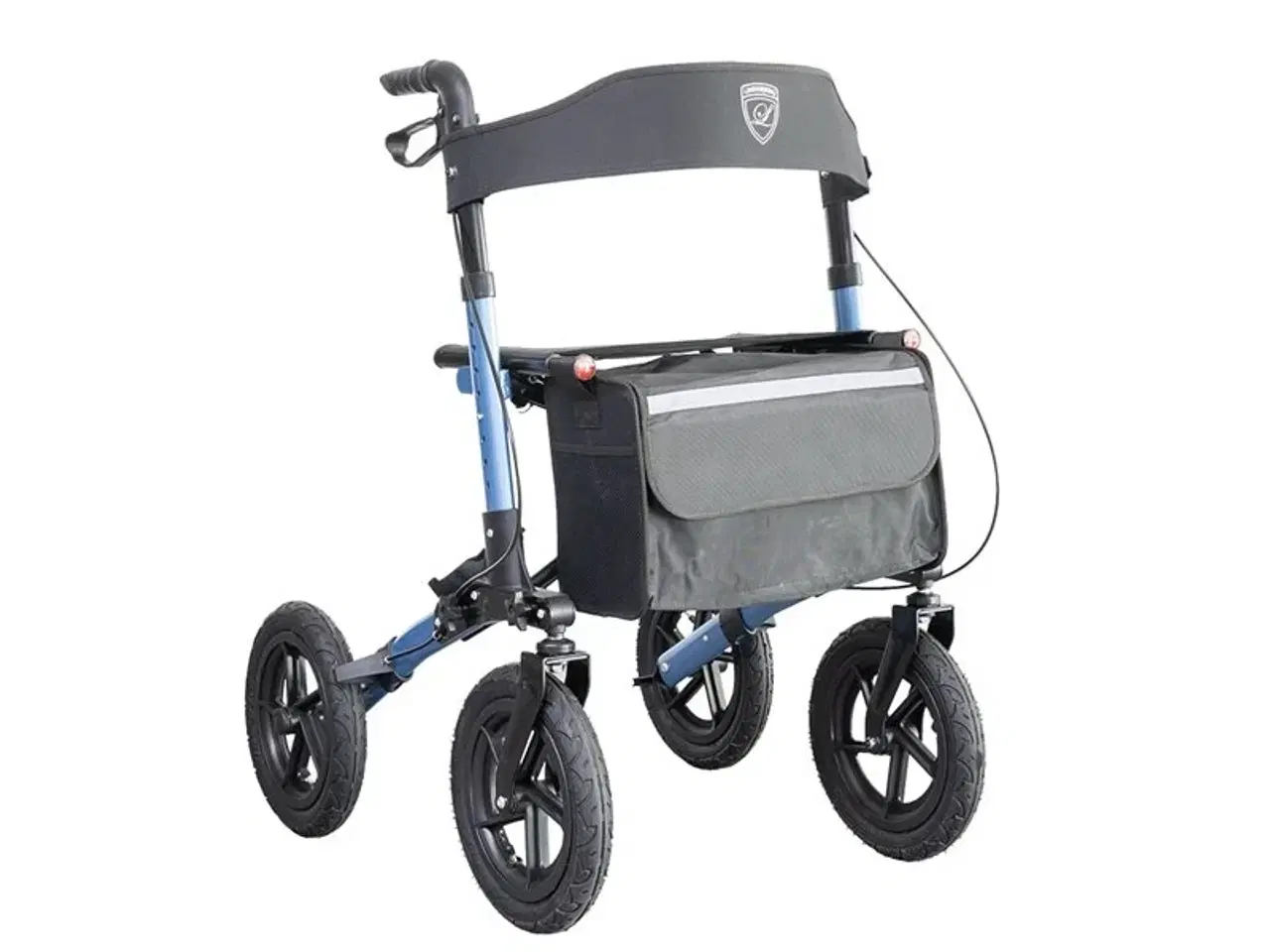 Billede 1 - Lindebjerg Rollator - SPAR 1.500 - HF-200 - Metal Blå