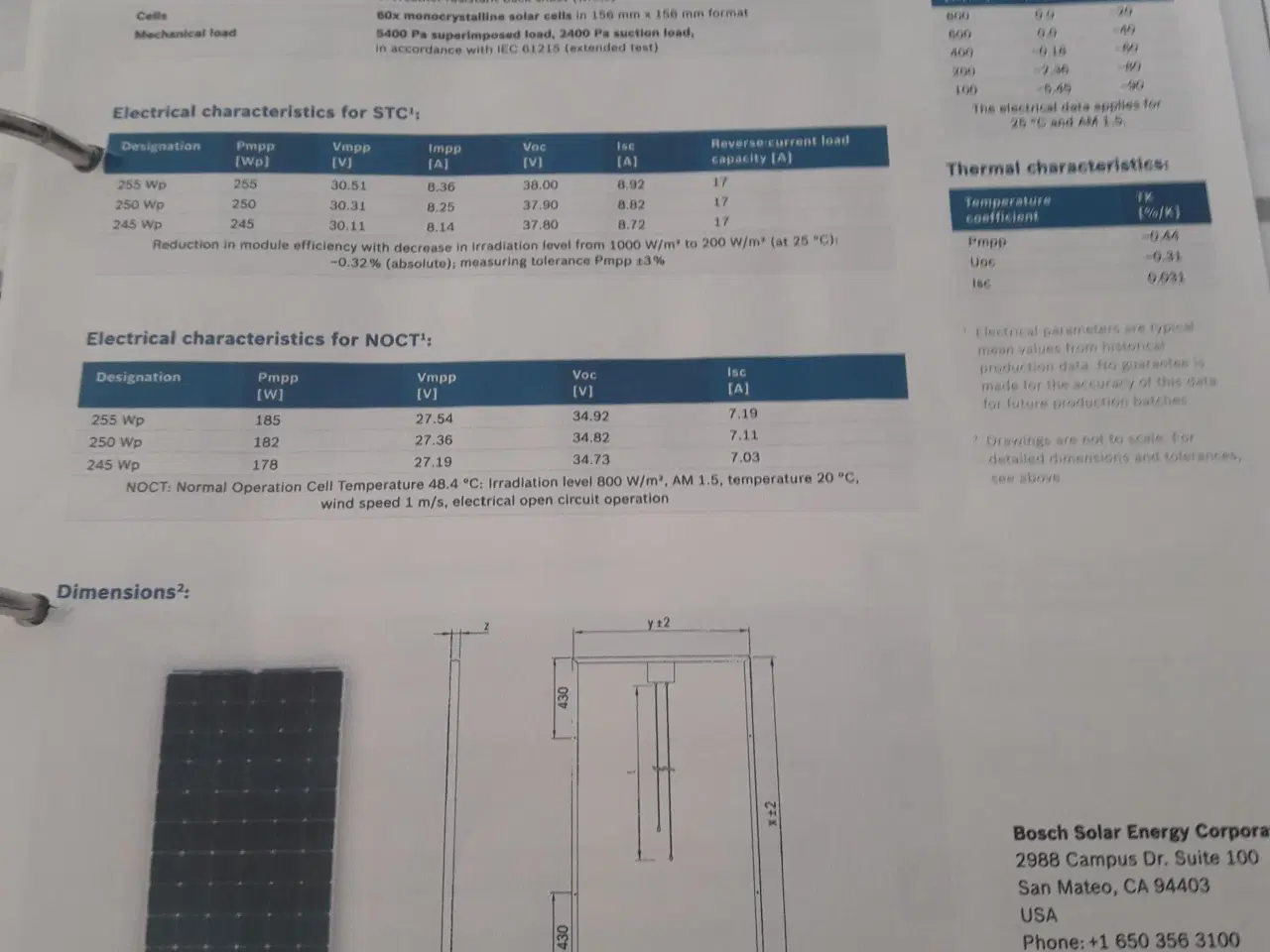 Billede 1 - solcellepanel, solcelle, inverter, montageskinner