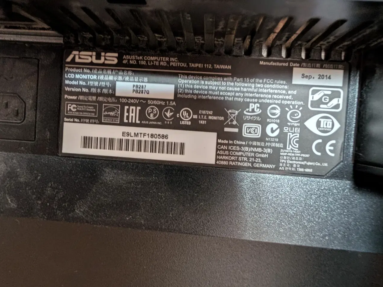 Billede 5 - ASUS PB287Q 28" 4K skærm