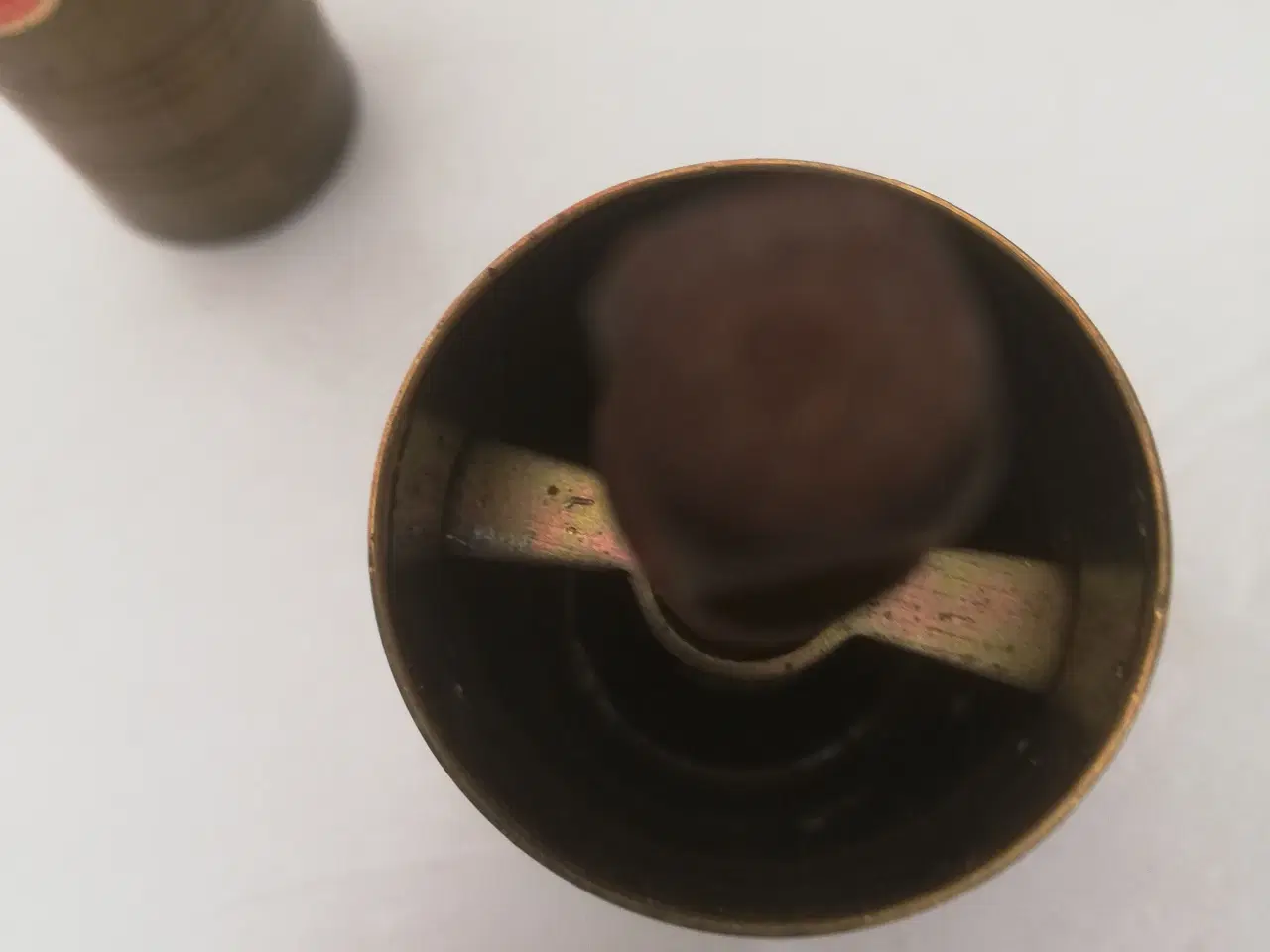 Billede 4 - gammel antik vintage kaffe mølle i messing 