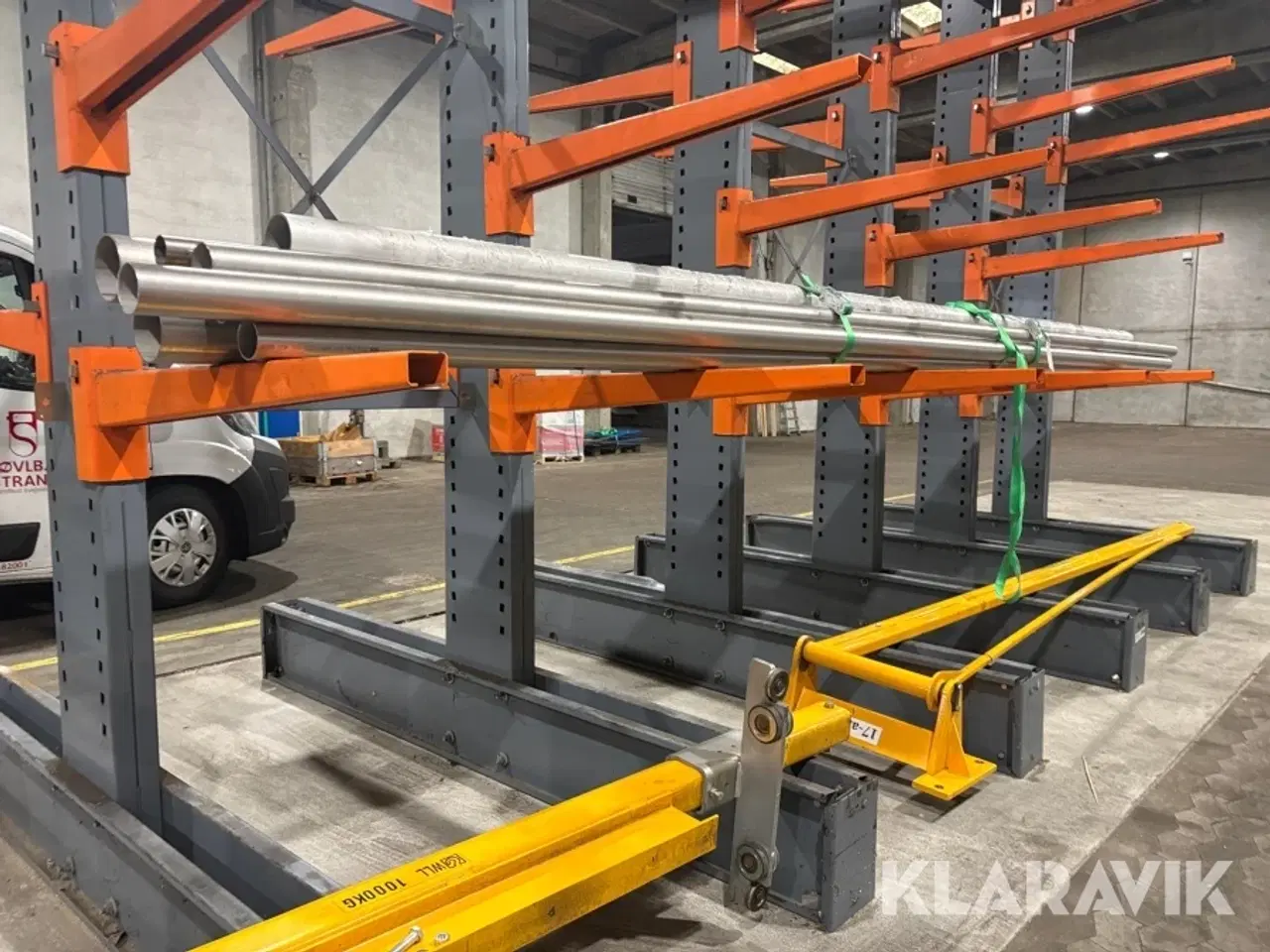 Billede 1 - Parti af rustfri 316 rør forskellige længder 11 styk i alt