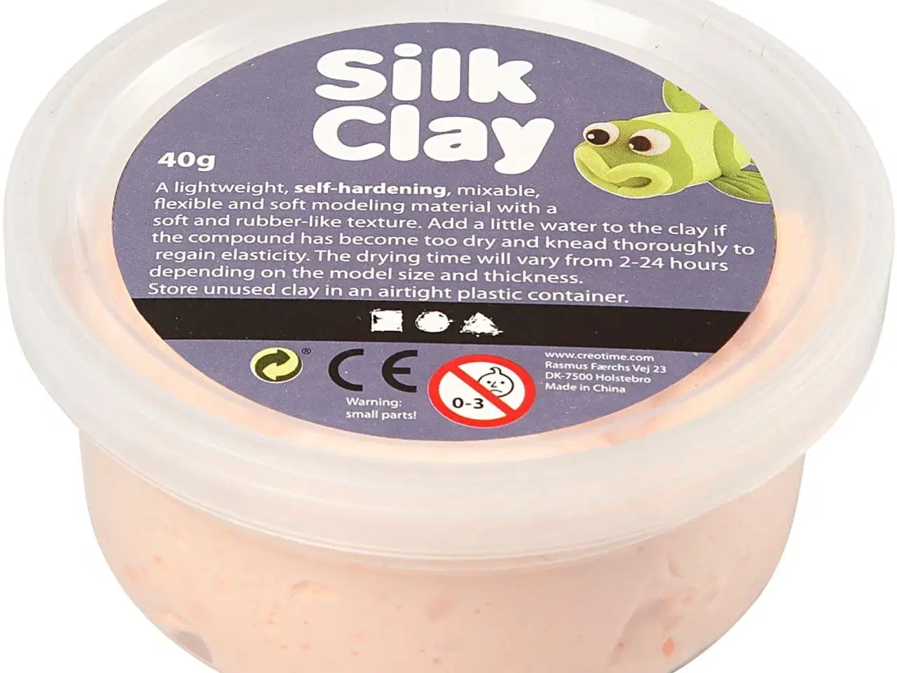 Billede 1 - Silk Clay®, lys pudder, 40g/ 1 ds.