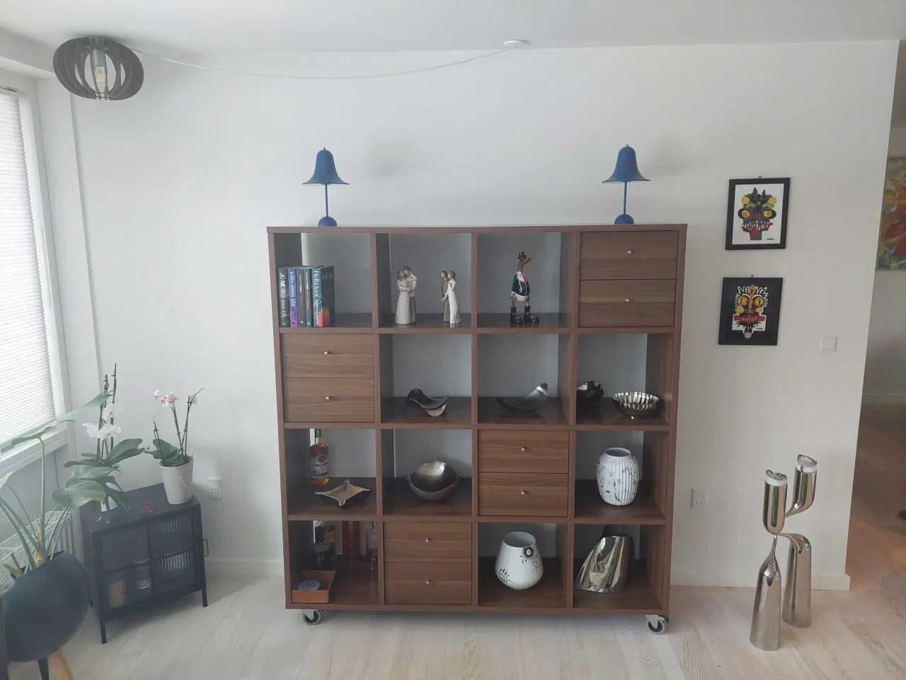 Billede 2 - Rumdeler (NY PRIS) med 16 rum på hjul