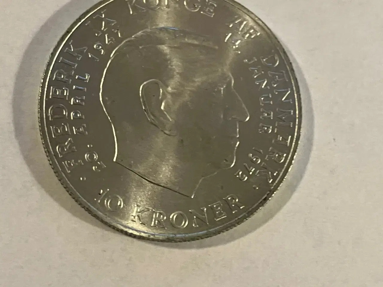 Billede 1 - 10 Kroner 1972 Danmark - Sølvmønt