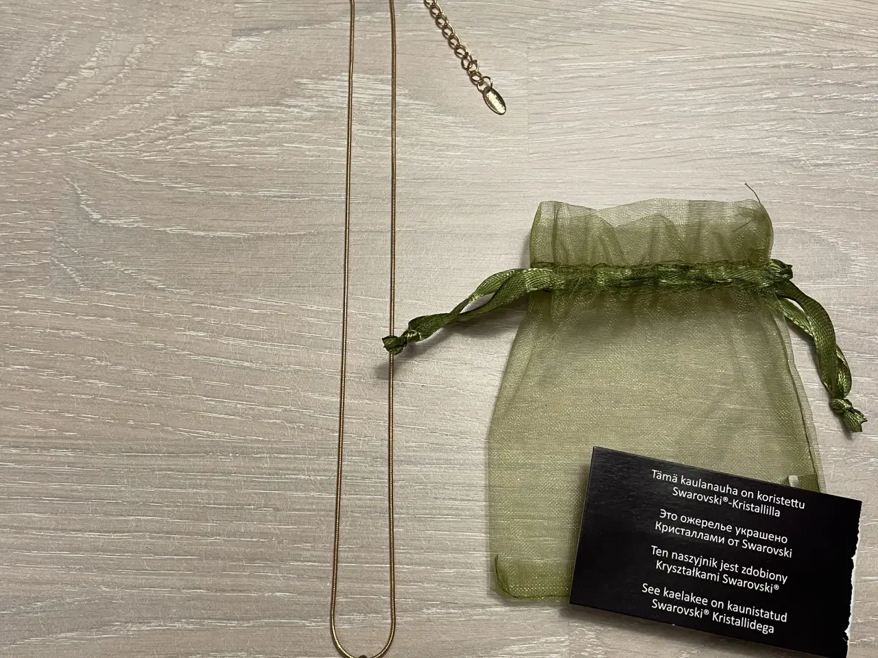 Billede 4 - Halskæde med Swarowski krystaller