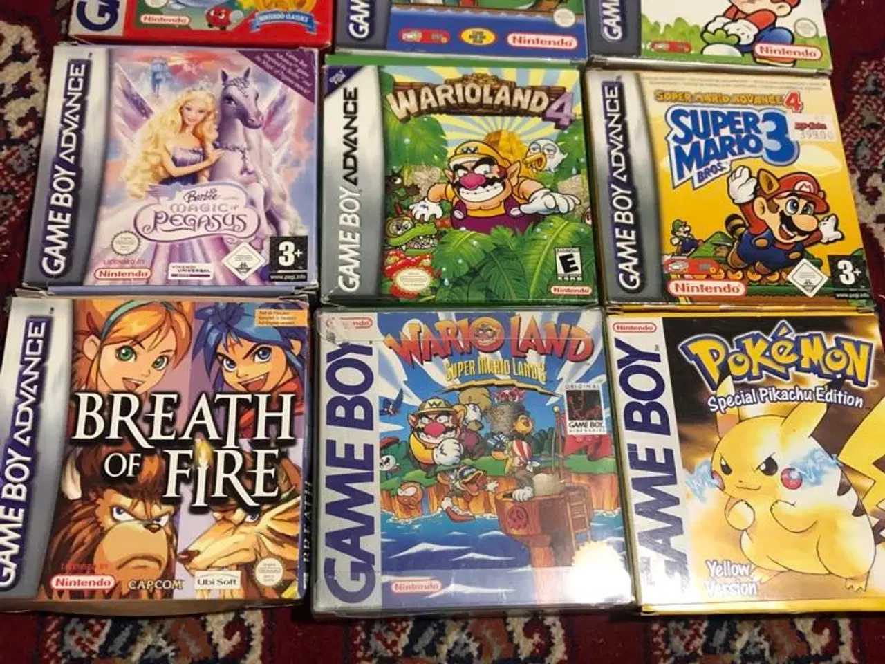 Billede 1 - Gameboy spil, Mario, Wario, Kirby