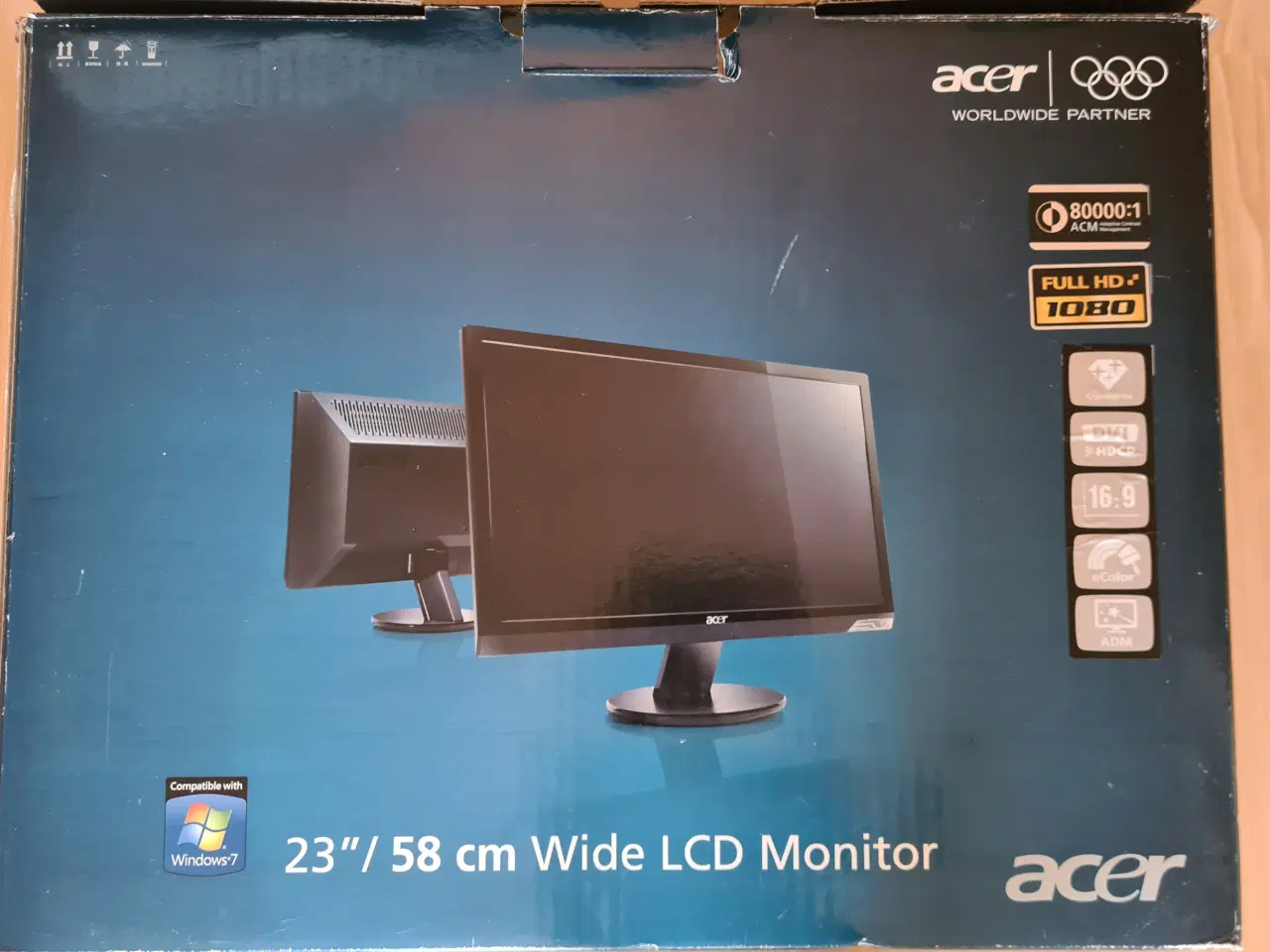 Billede 1 - Acer lcd skærm