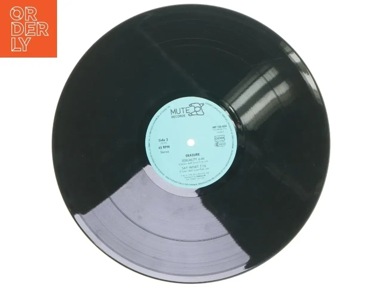 Billede 3 - Erasure Maxi-Single &#39;Sometimes&#39; Vinyl fra Mute Records