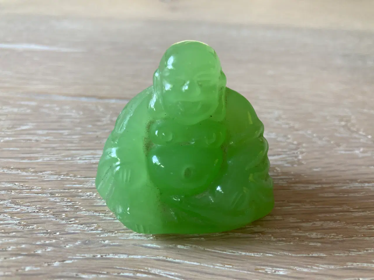 Billede 1 - Gammel jade figur af Buddha