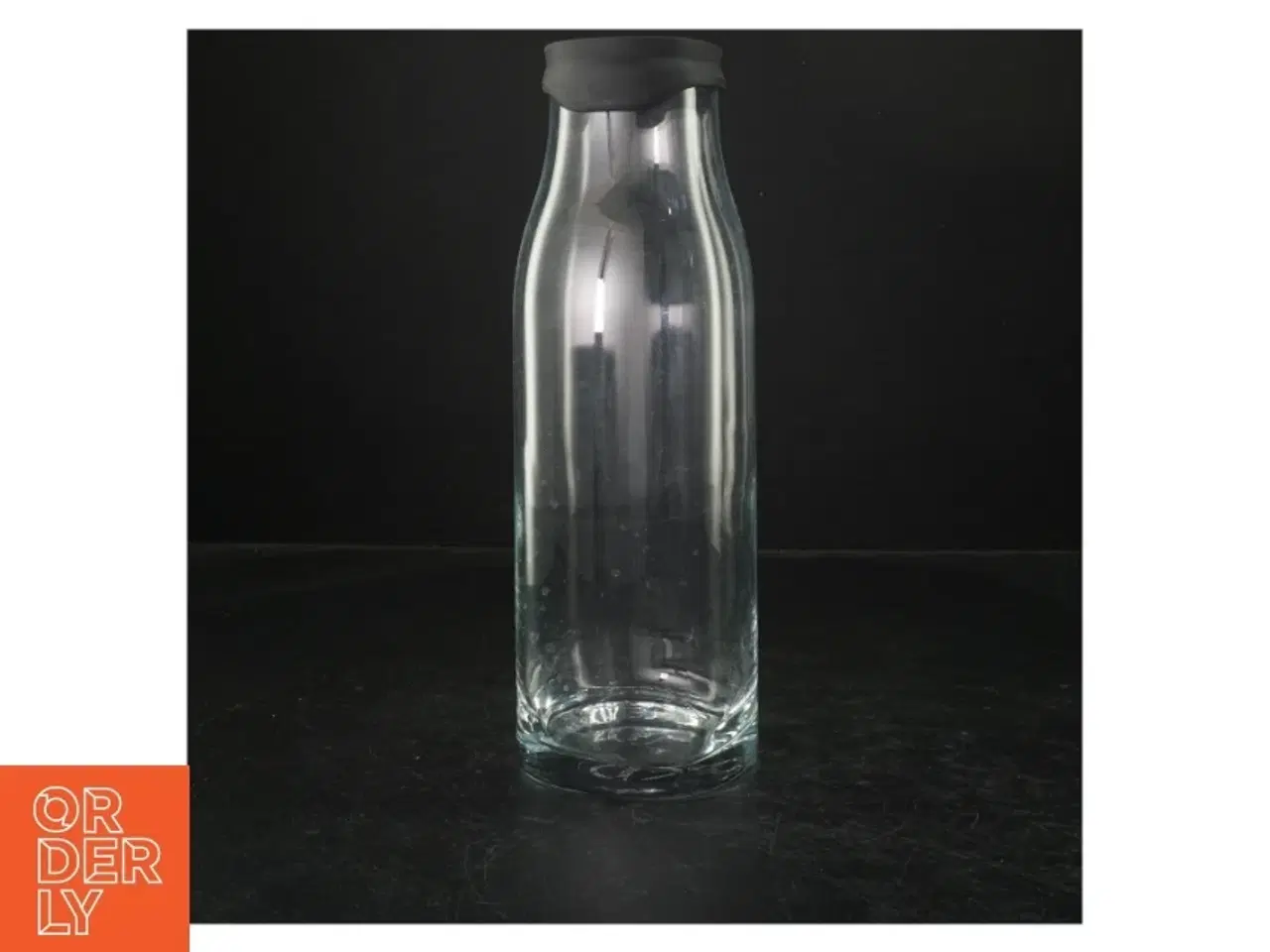 Billede 1 - Glasflaske med låg fra Menu (str. 28x9 cm)