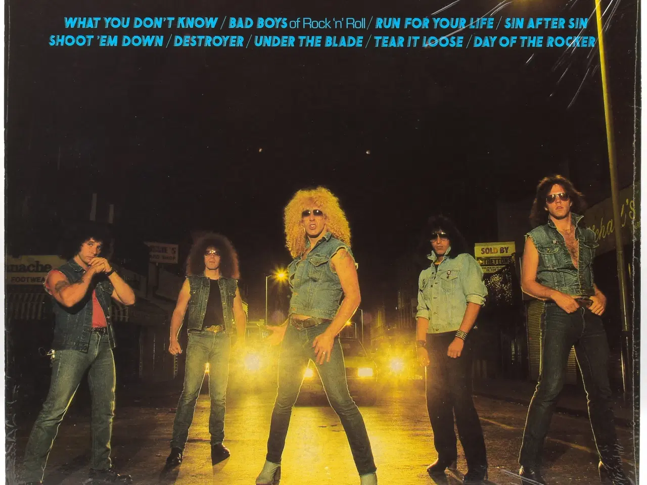 Billede 2 - Twisted Sister - Under The Blade - UK 1982 - EX/EX