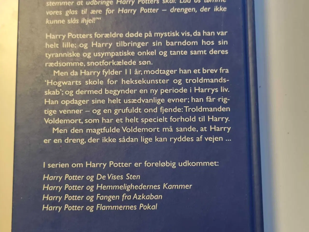 Billede 2 - Harry Potter og de vises stem (som ny)