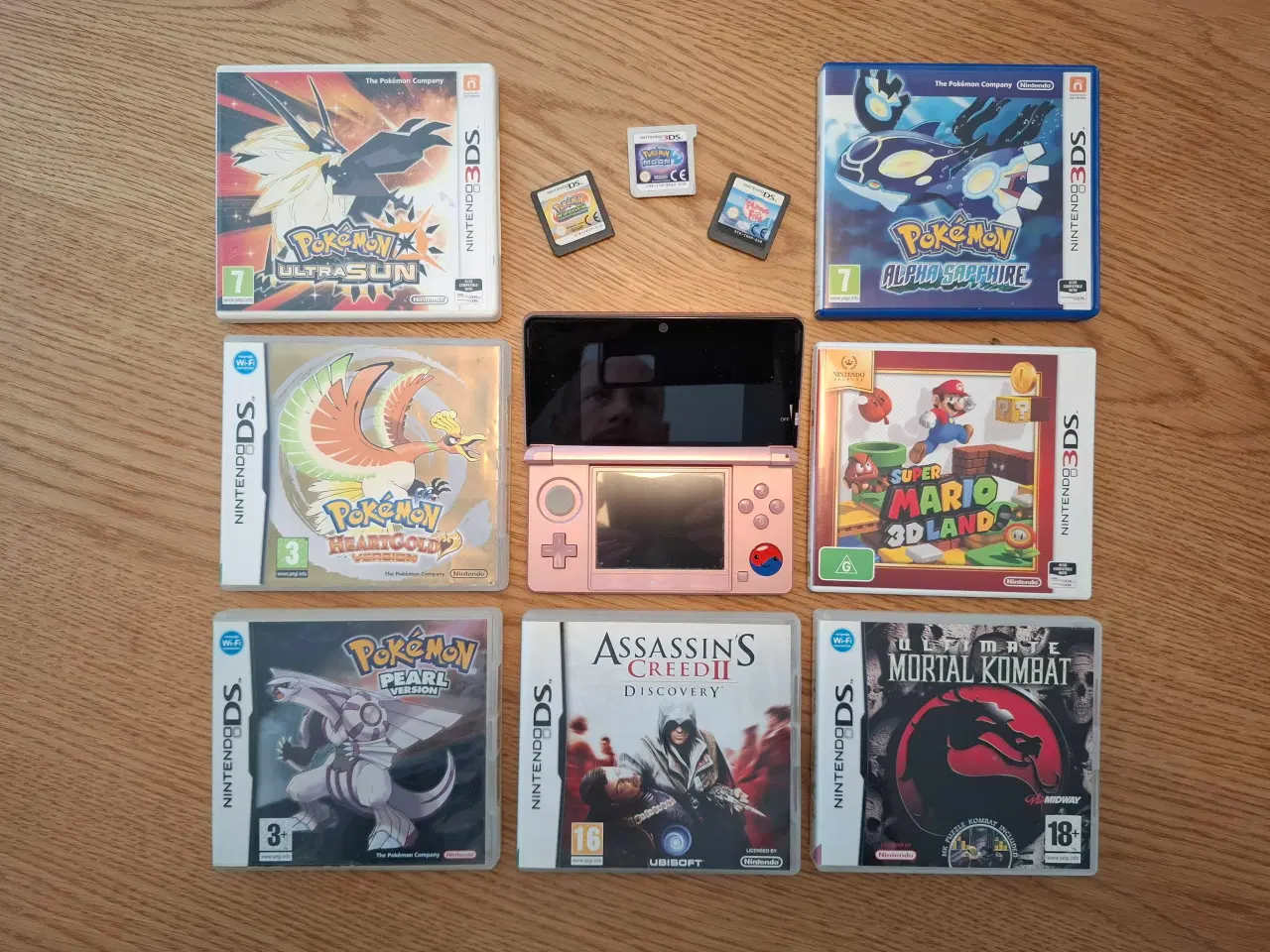 Billede 1 - Nintendo DS3 sælges med 10 spil