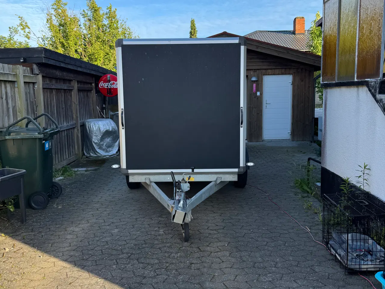 Billede 9 - Variant lukket trailer med rampe.