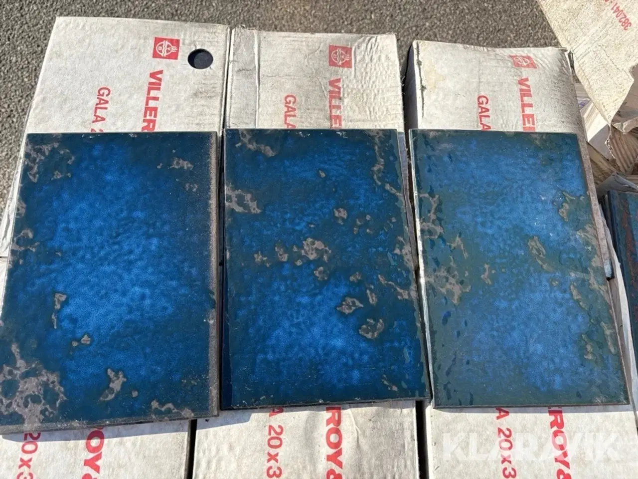 Billede 3 - Fliser V&B gala blå - 43,2 kvm