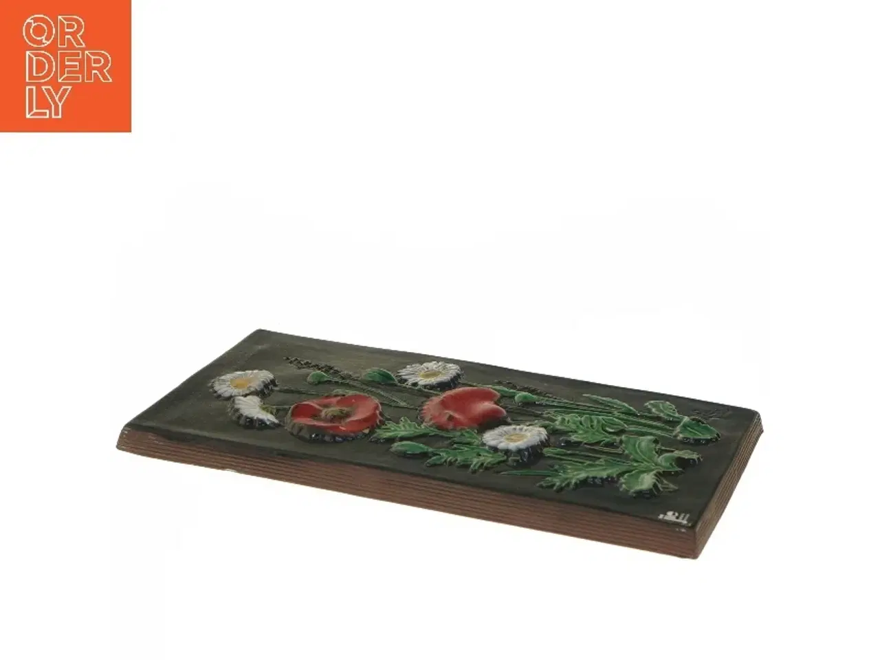 Billede 2 - Væghængt keramisk dekoration fra Jie (str. 27x14,5 cm)