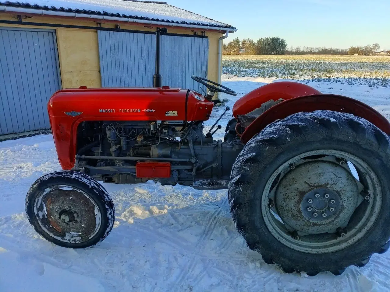 Billede 5 - Ferguson 35 med to trænings kobling og spær 