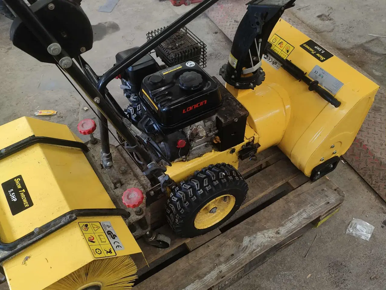 Billede 1 - TEXAS 5,5 HK SNE RYDDER MED KOST OG HURTIGT SKIFT!