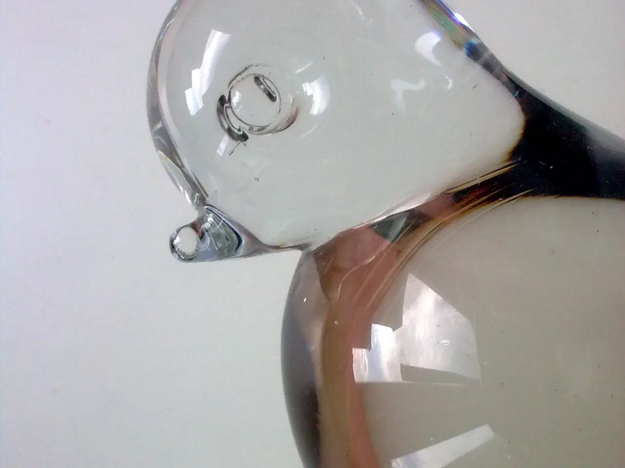 Billede 4 - Sverige vinter is glas frosset LYS brugskunst