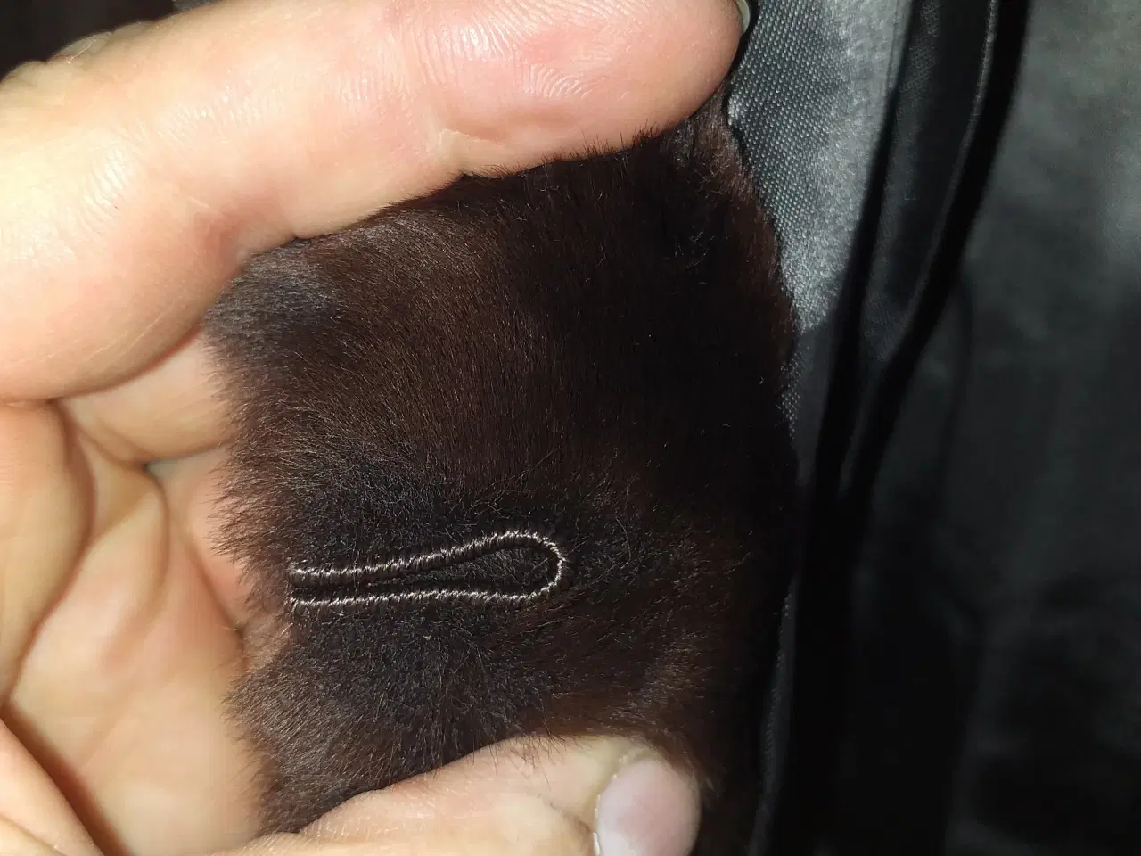 Billede 6 - Pels jakke ikke ægte str.38 -40, 