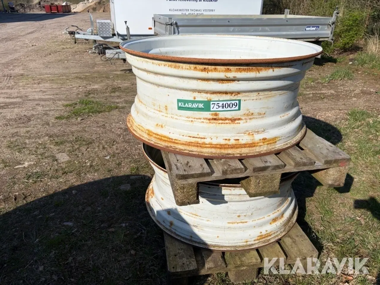Billede 1 - Fælge til traktor - 15x38 - 2 styks