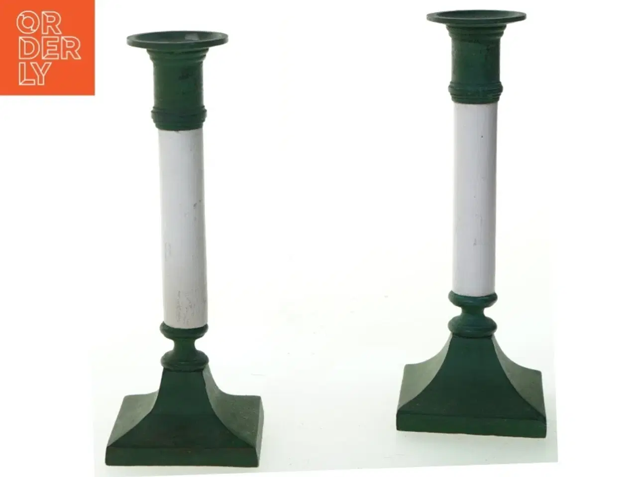 Billede 1 - Sæt lysestager (str. 20 cm)