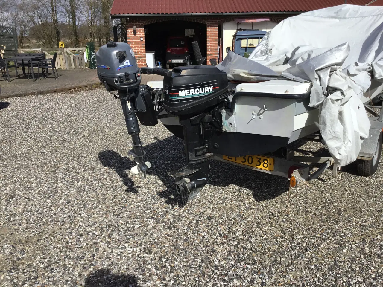 Billede 2 - Jolle med trajler 500kg